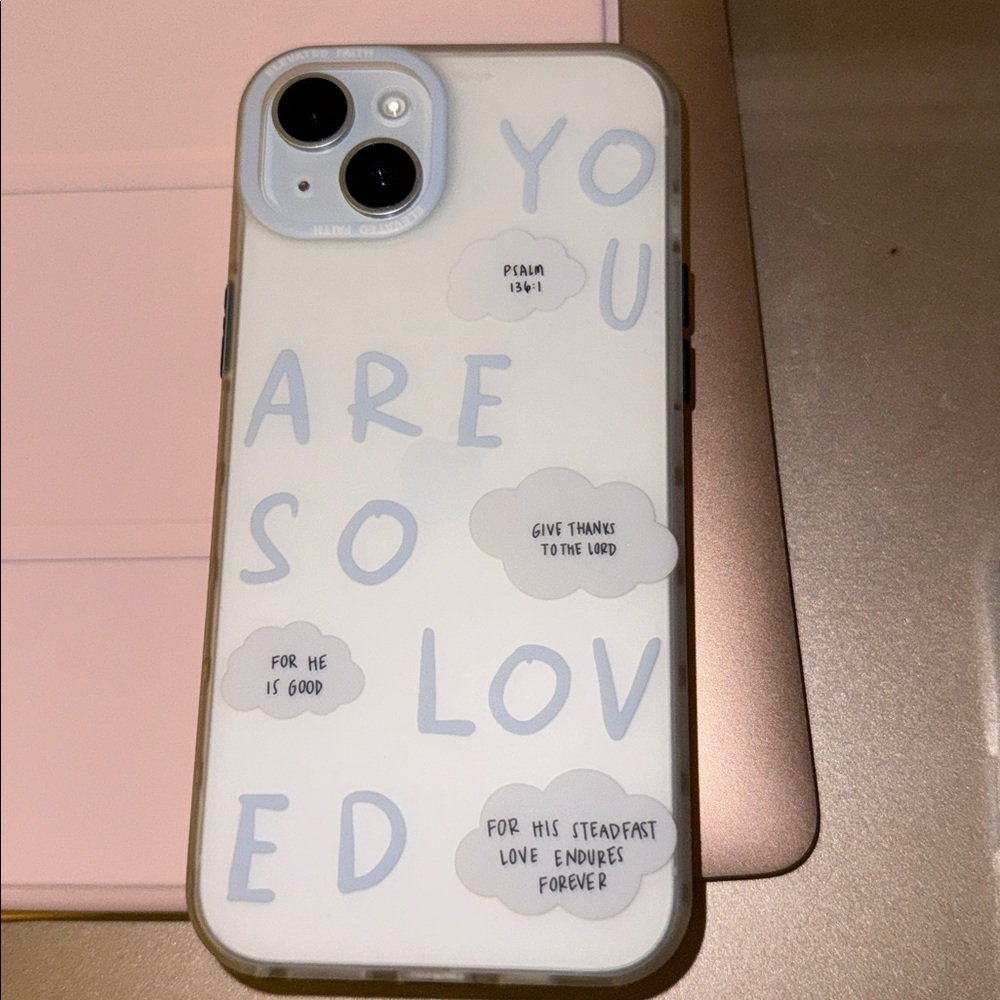 Elevated Faith “You Are So Loved” IPhone 15 Plus Case